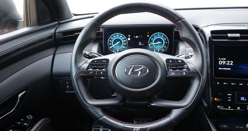Hyundai Tucson cena 135500 przebieg: 22550, rok produkcji 2022 z Wolbórz małe 562